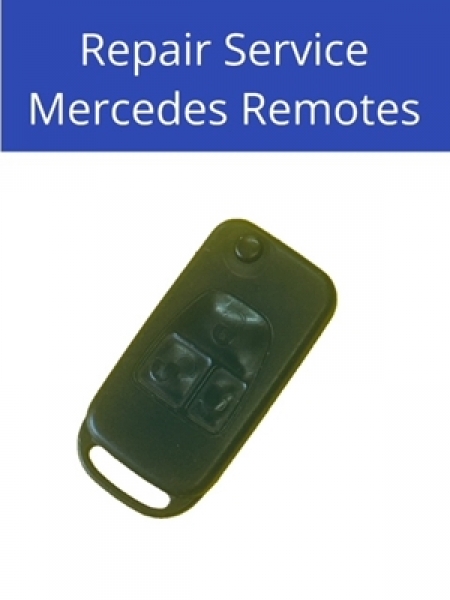 Mercedes Benz 3 Button Remote Car Key Fob Repair Service